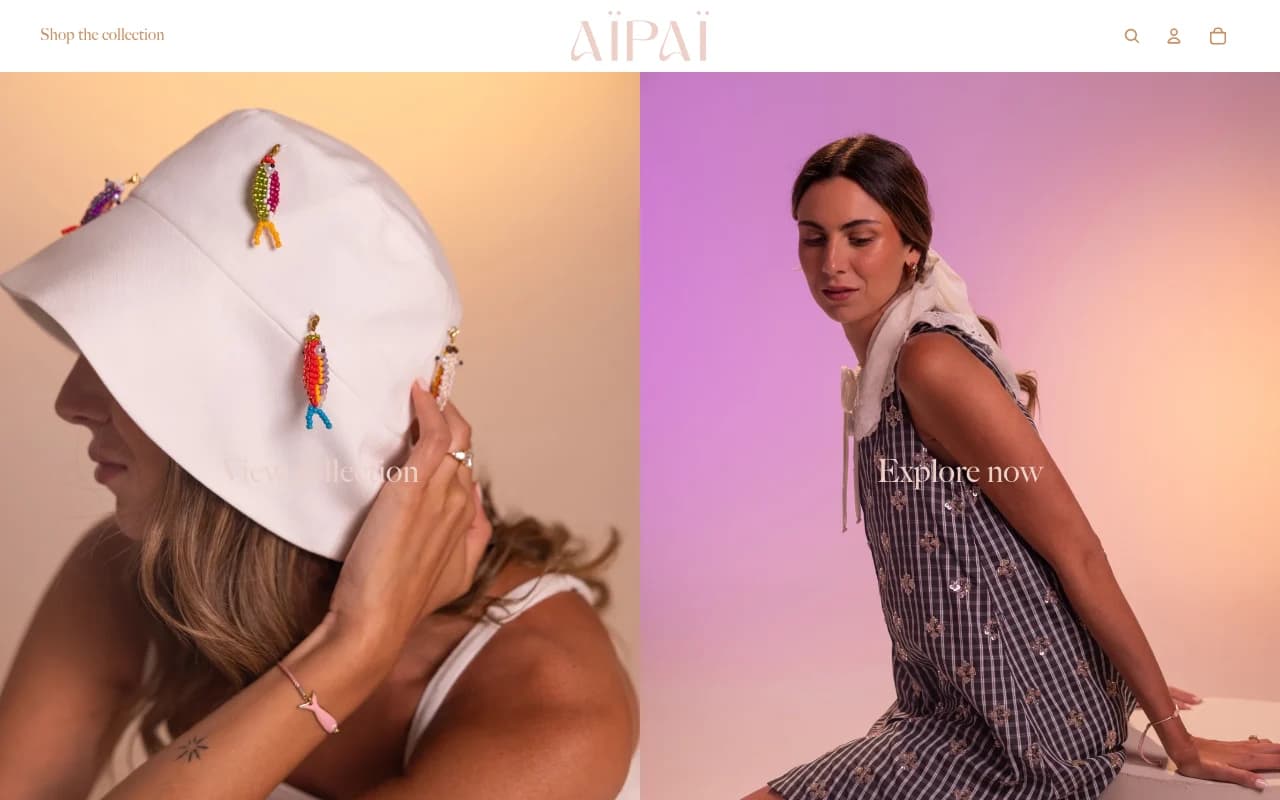 AIPAI Shopify storefront